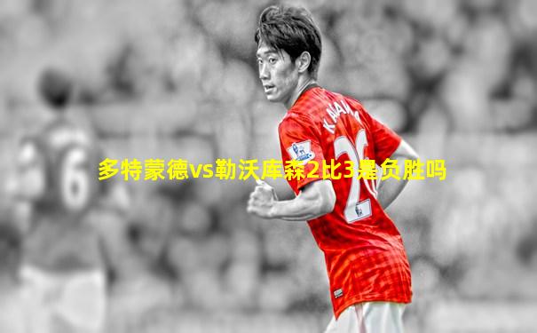 多特蒙德vs勒沃库森2比3是负胜吗