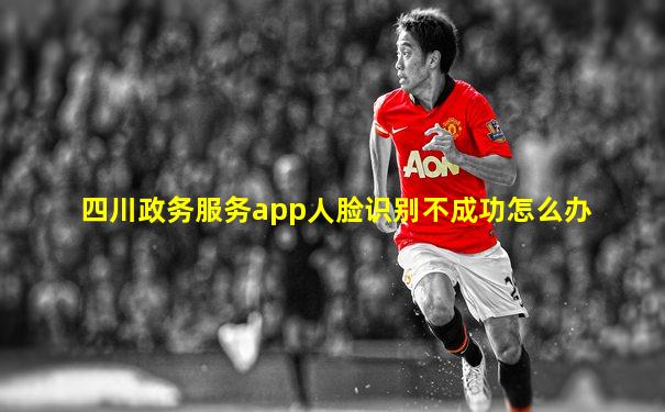 四川政务服务app人脸识别不成功怎么办